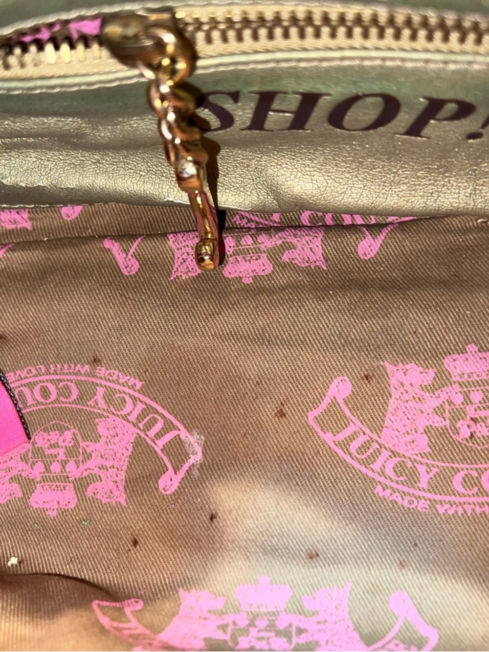 Vintage Juicy Couture barrel bag - Picture 3 of 4